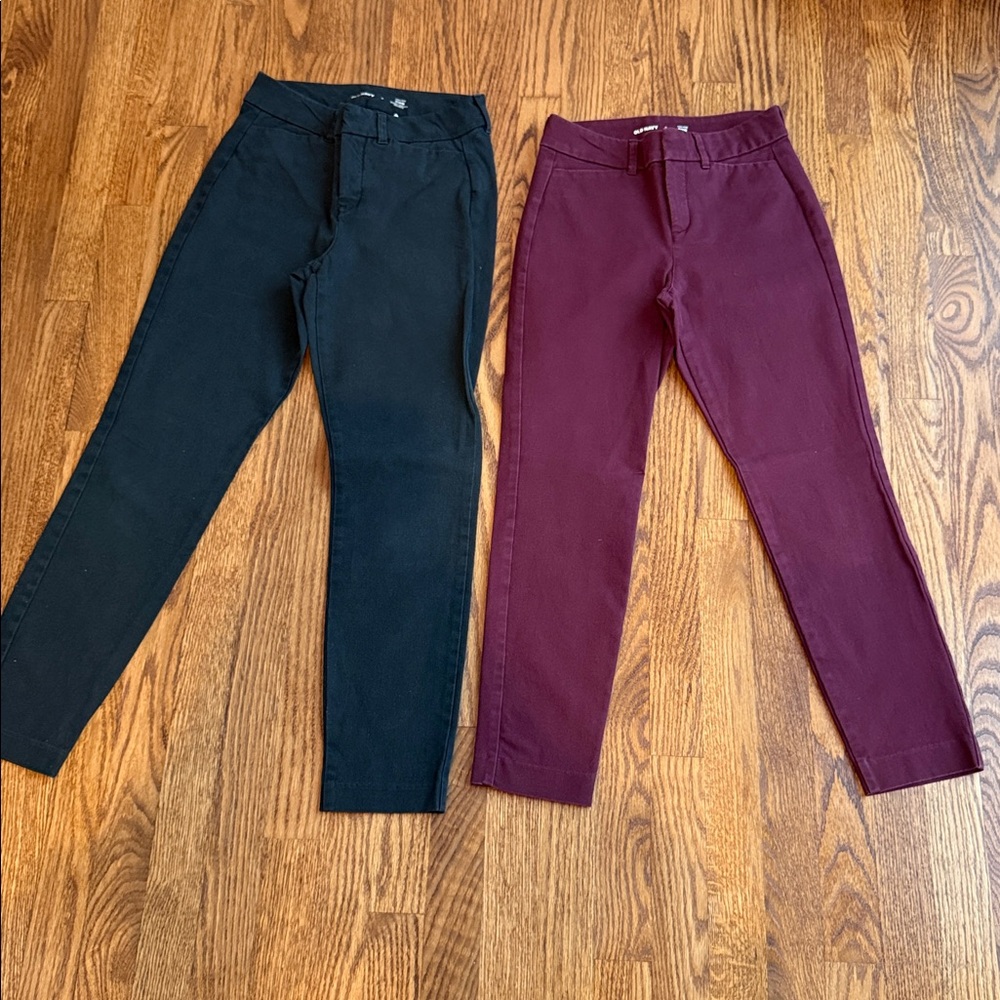 Old Navy High-Rise Pixie Pants - BUNDLE OF 5 - Picture 3 of 8